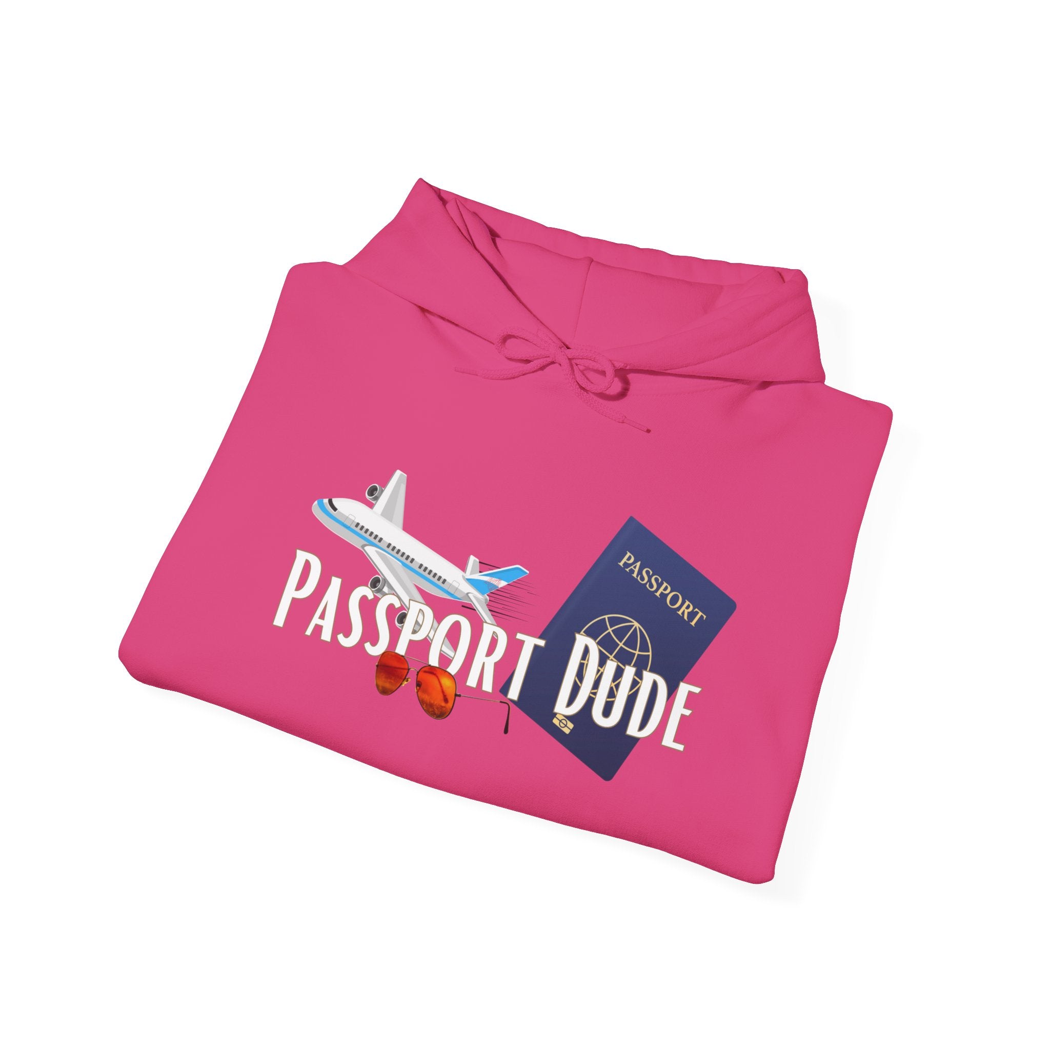 Passport Dude Unisex Heavy Blend™ Hooded Sweatshirt